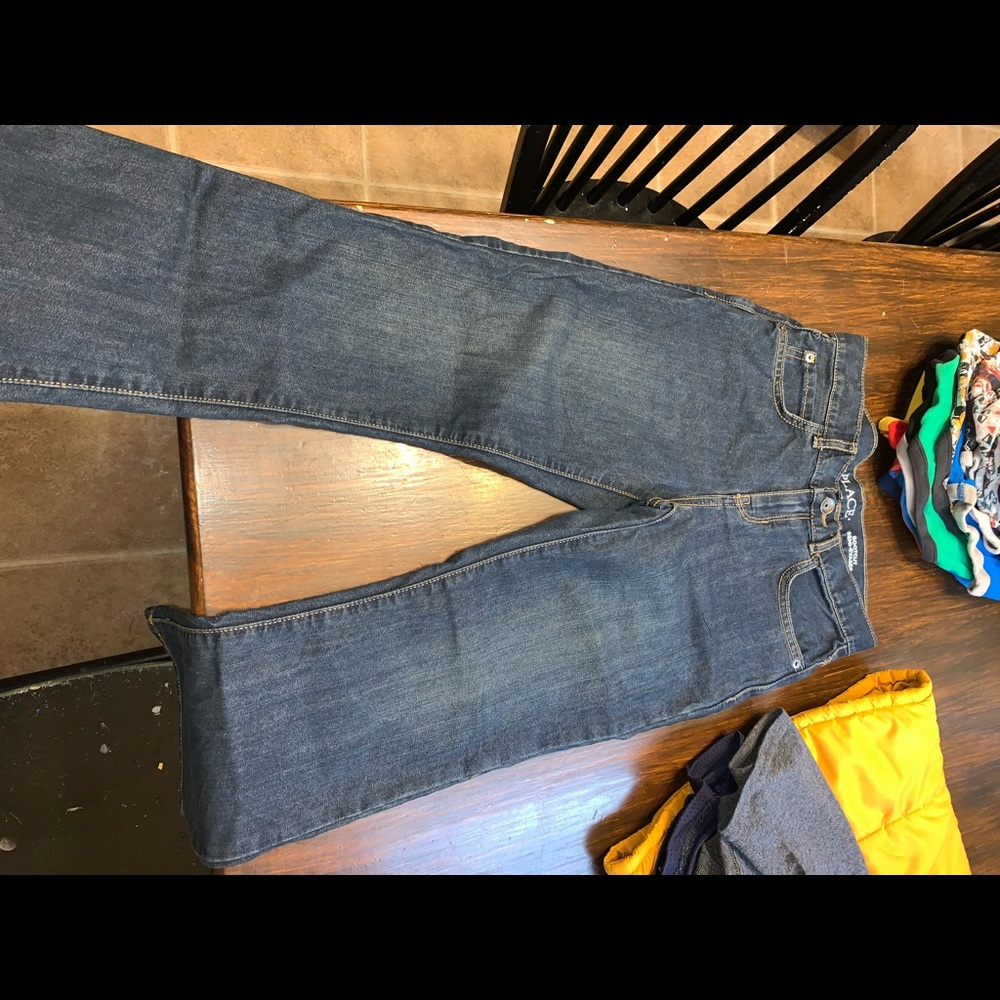 The Childrens Place boys blue jeans, size 7